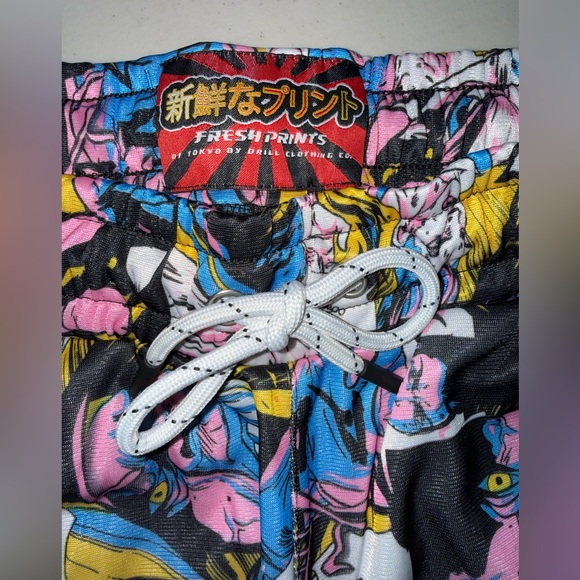 🇯🇵 NWT! Japanese Anime Unisex Microfleece Jogger Pants - Picture 5 of 10